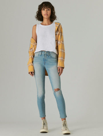 Lucky Brand womens mid rise ava skinny