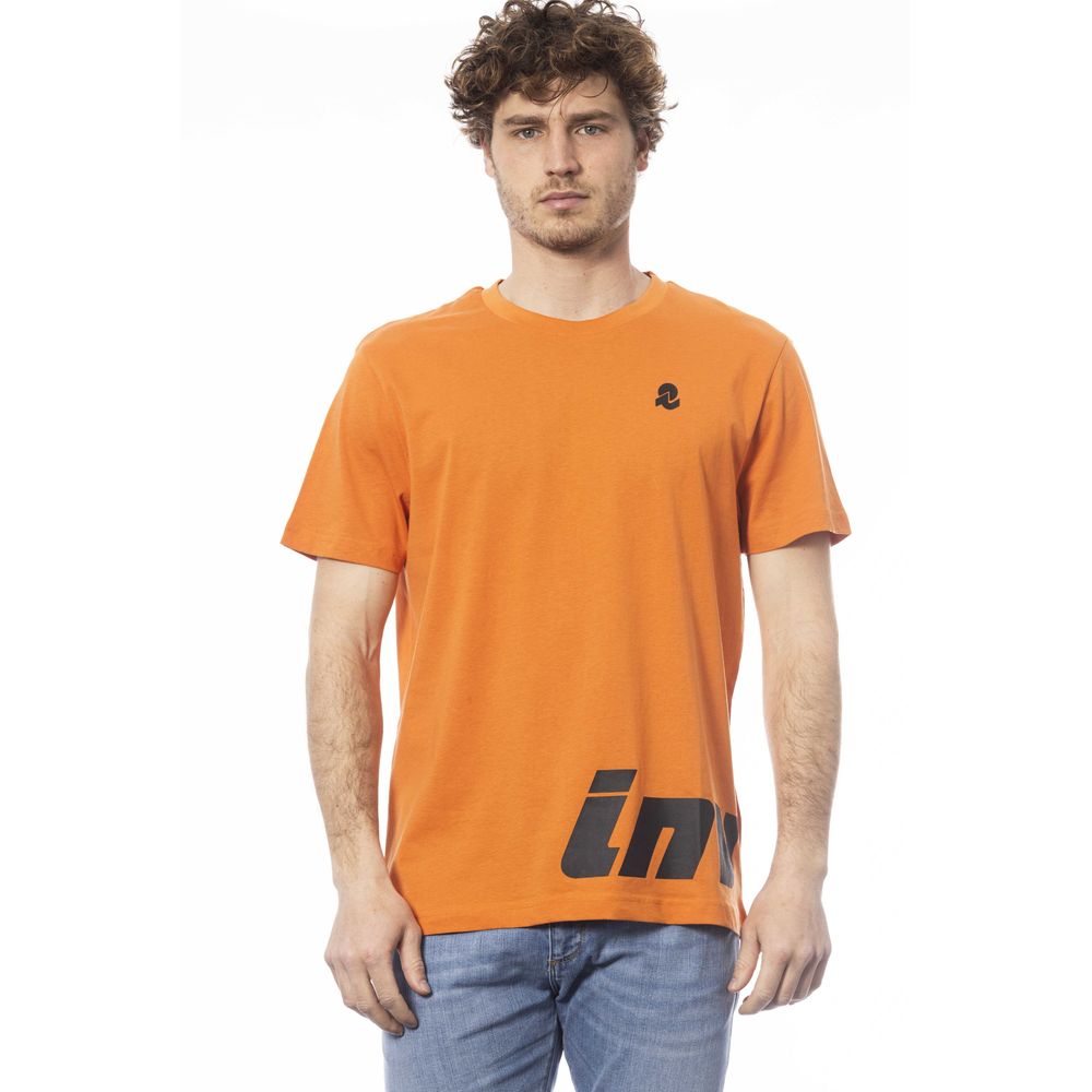 Shop Invicta Cotton Men's T-shirt In Orange