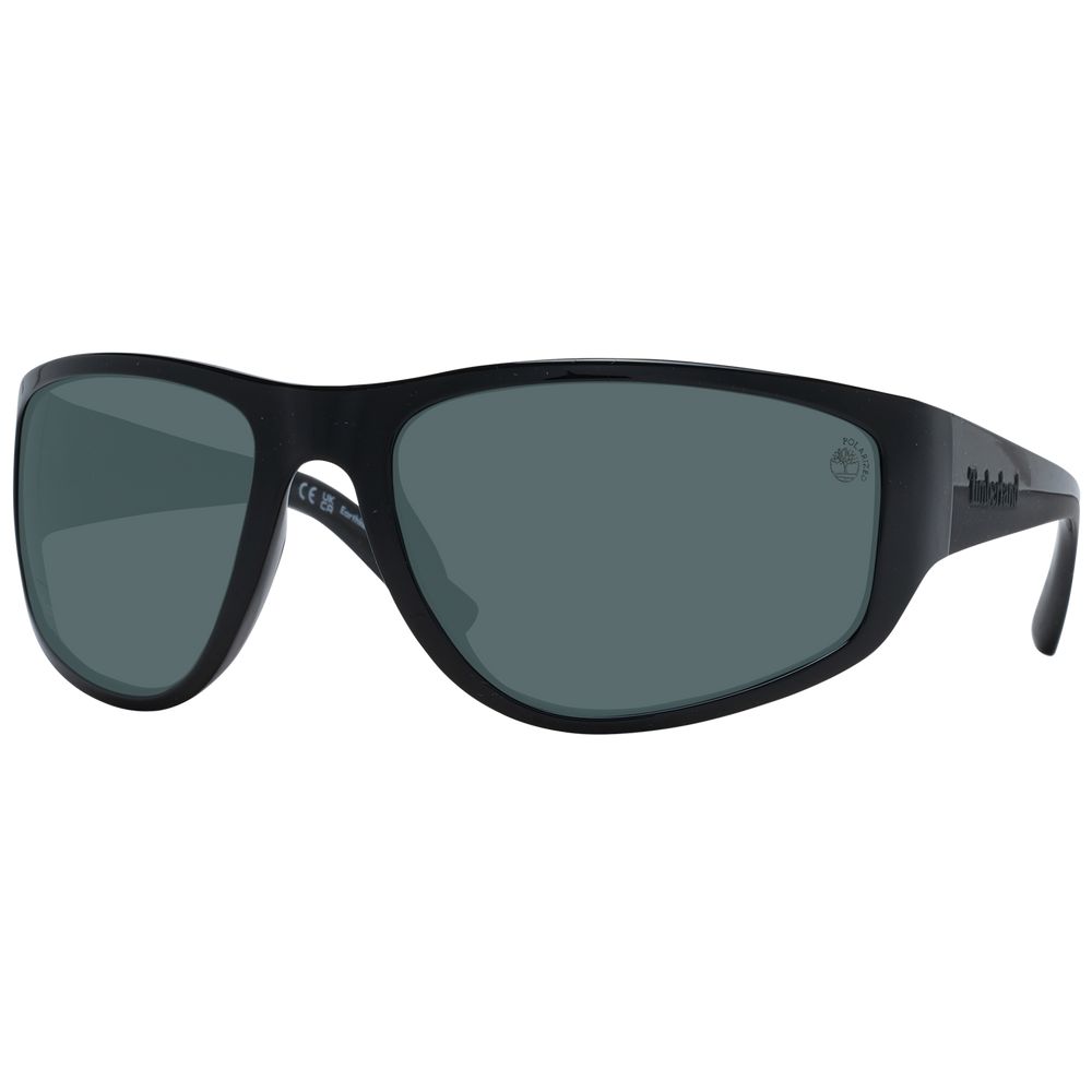 Shop Timberland Men Men's Sunglasses In Black
