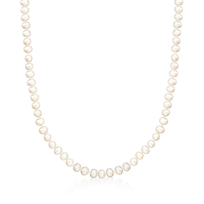 Gold Five Freshwater Pearl Simple Necklace - Lovisa