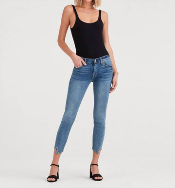 7 For All Mankind the ankle skinny jean in bafo