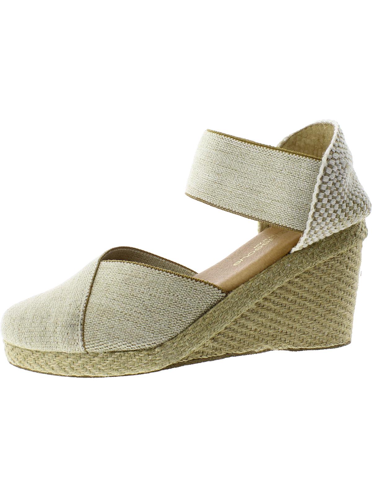 ANDRE ASSOUS Anouka  Womens Ankle Pull On Espadrilles