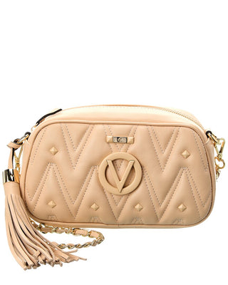 New With Tags Valentino by Mario Valentino Diana Leather Crossbody Bag:  Pumpkin
