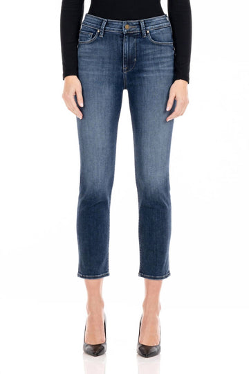 Fidelity cher high rise denim in st. tropez