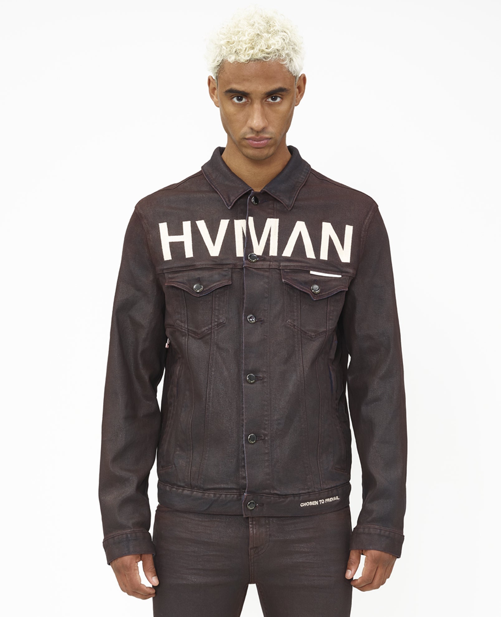 HVMAN Mk1 Denim Jacket Overspray