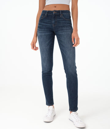Aeropostale womens premium seriously stretchy mid-rise skinny jean***