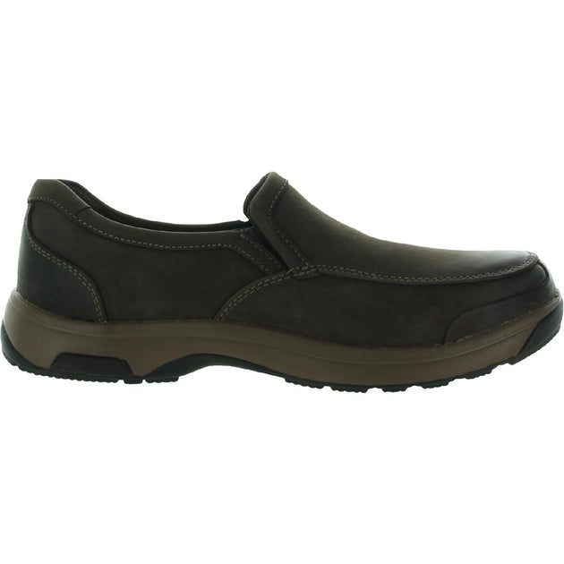 Dunham Battery Park Mens Nubuck Waterproof Slip On Shoes | Shop Premium ...