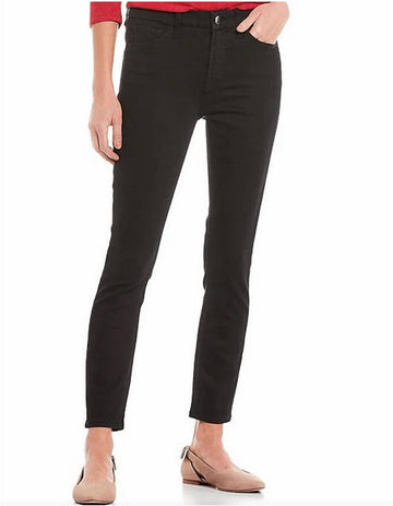 Jen7 ankle skinny jean in black