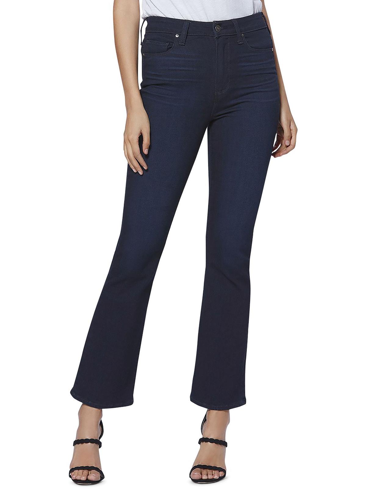 Paige Claudine Womens High Rise Ankle Flare Jeans | Shop Premium Outlets