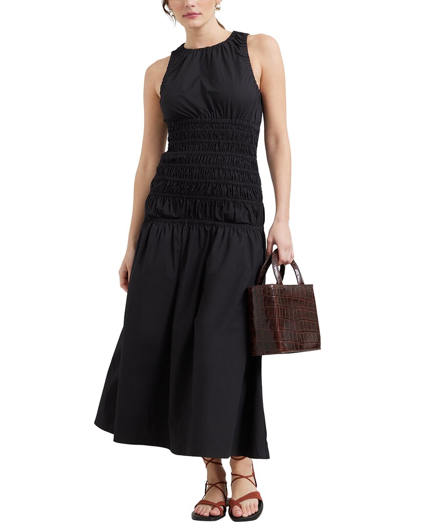 Shop Modern Citizen Ayla Back Cutout Maxi Dress In Black