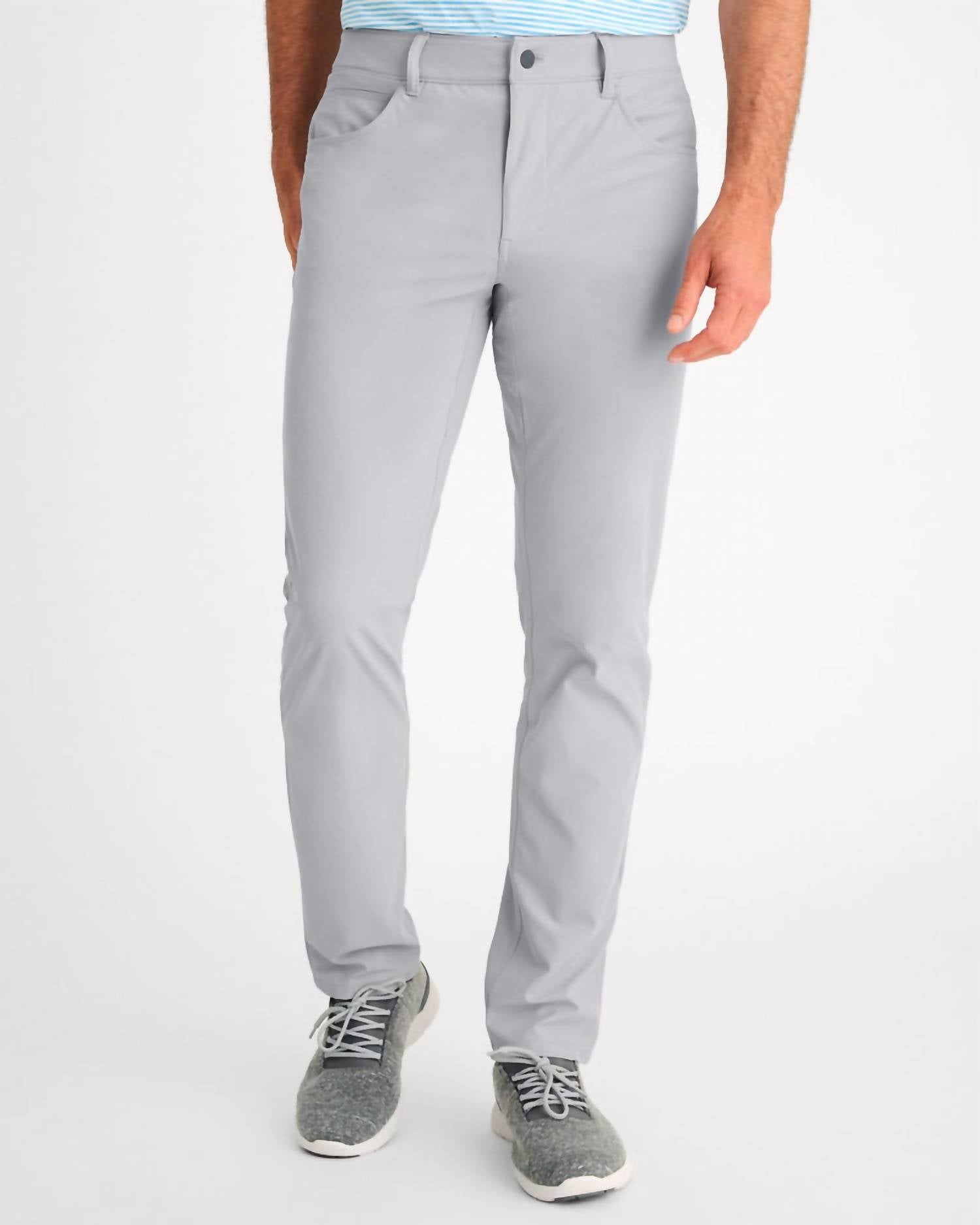 JOHNNIE-O Men Cross Country Prep-Formance Pant in Quarry