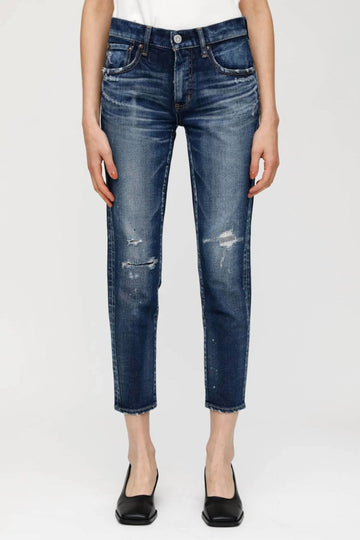 Moussy mv lancaster skinny jeans in dark blue