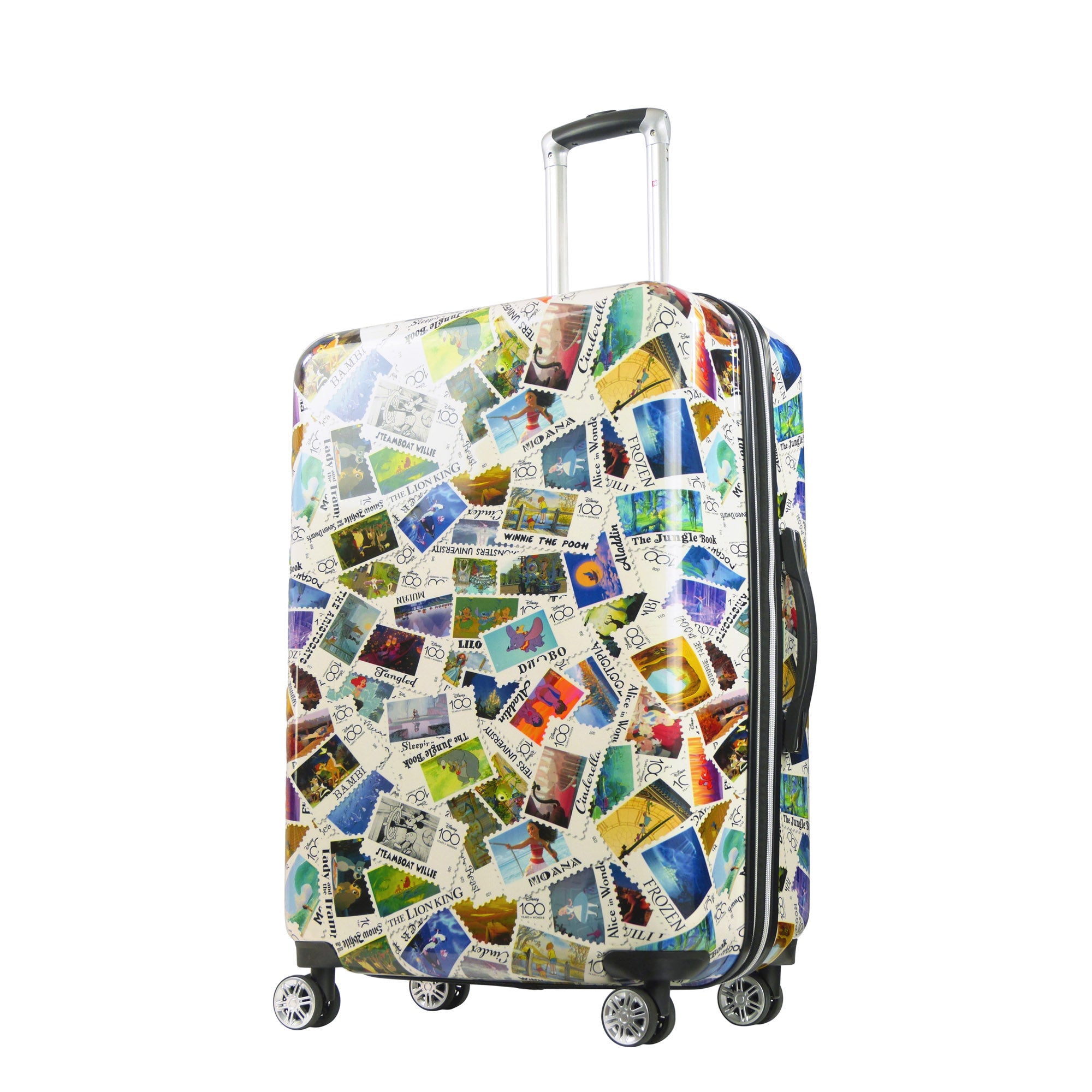 FUL DISNEY Ful  Disney 100 Years Stamps ABS Hard-sided Spinner 30" Luggage