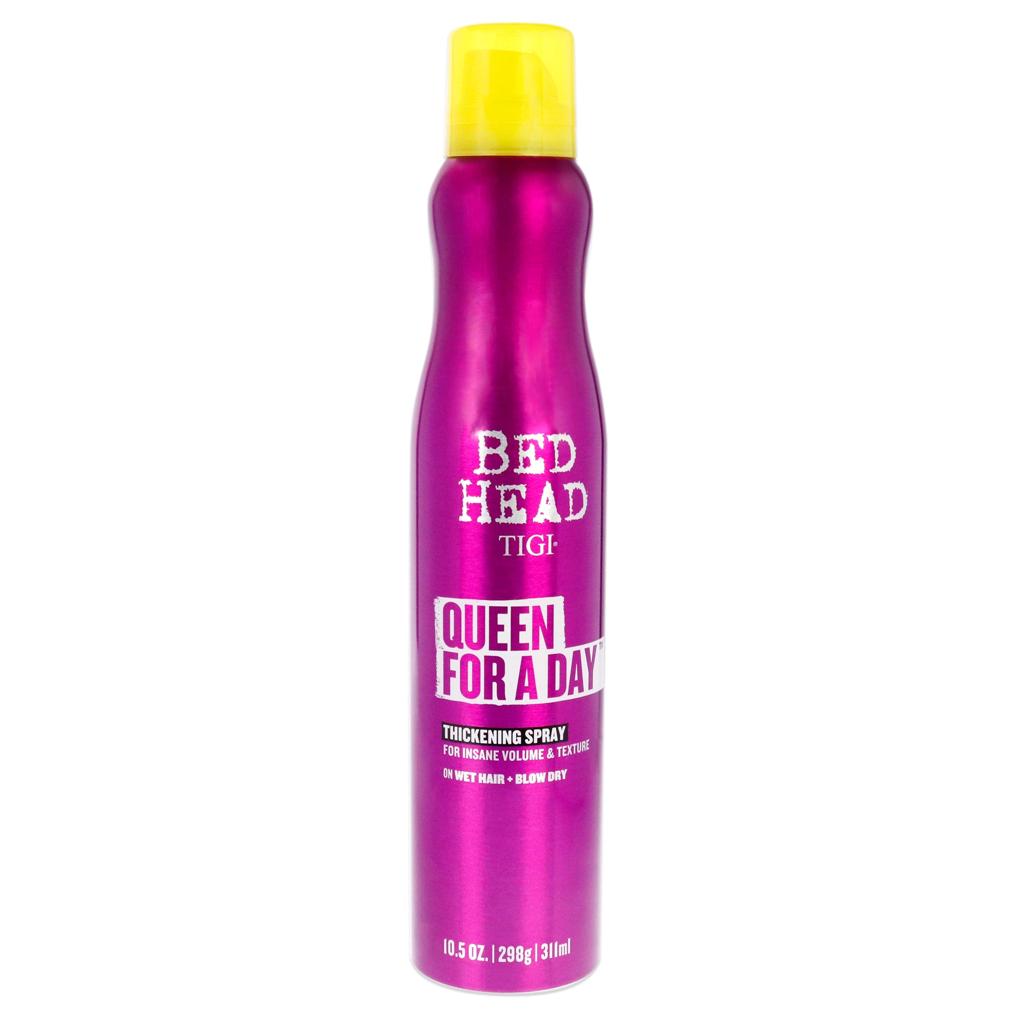 Tigi Bed Head Queen For A Day Thickening Spray For Unisex 10.5 oz Hair Spray In White