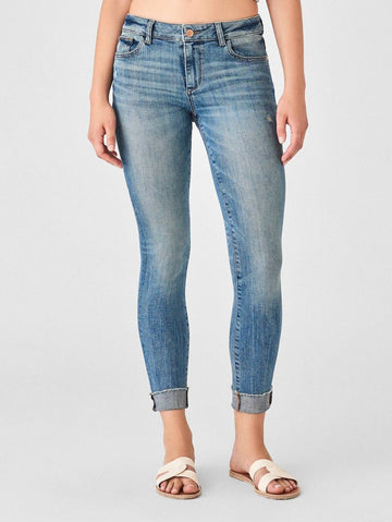 Dl1961 - Women florence ankle mid-rise instasculpt skinny jeans in indio