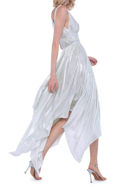 NORMA KAMALI Goddess Dress In Pearl | Shop Premium Outlets