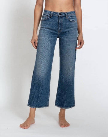 Askk Ny crop wide jean in marina