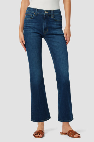 Hudson Jeans blair high-rise bootcut crop jean