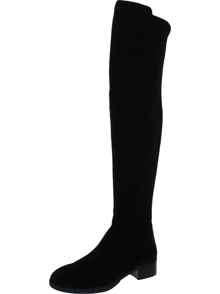 Tory Burch Thea Womens Suede Block Heel Over-The-Knee Boots | Shop Premium  Outlets