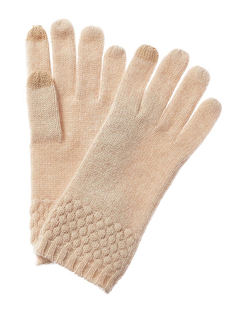 PHENIX Phenix Honeycomb Detail Cashmere Gloves