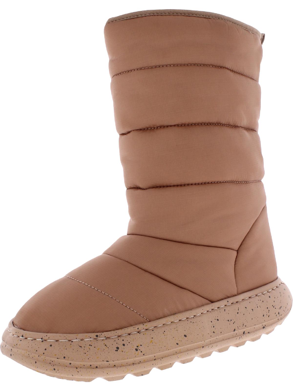 Cool Planet By Steve Madden Britee Womens Faux Fur Lined Winter & Snow Boots In Beige | ModeSens