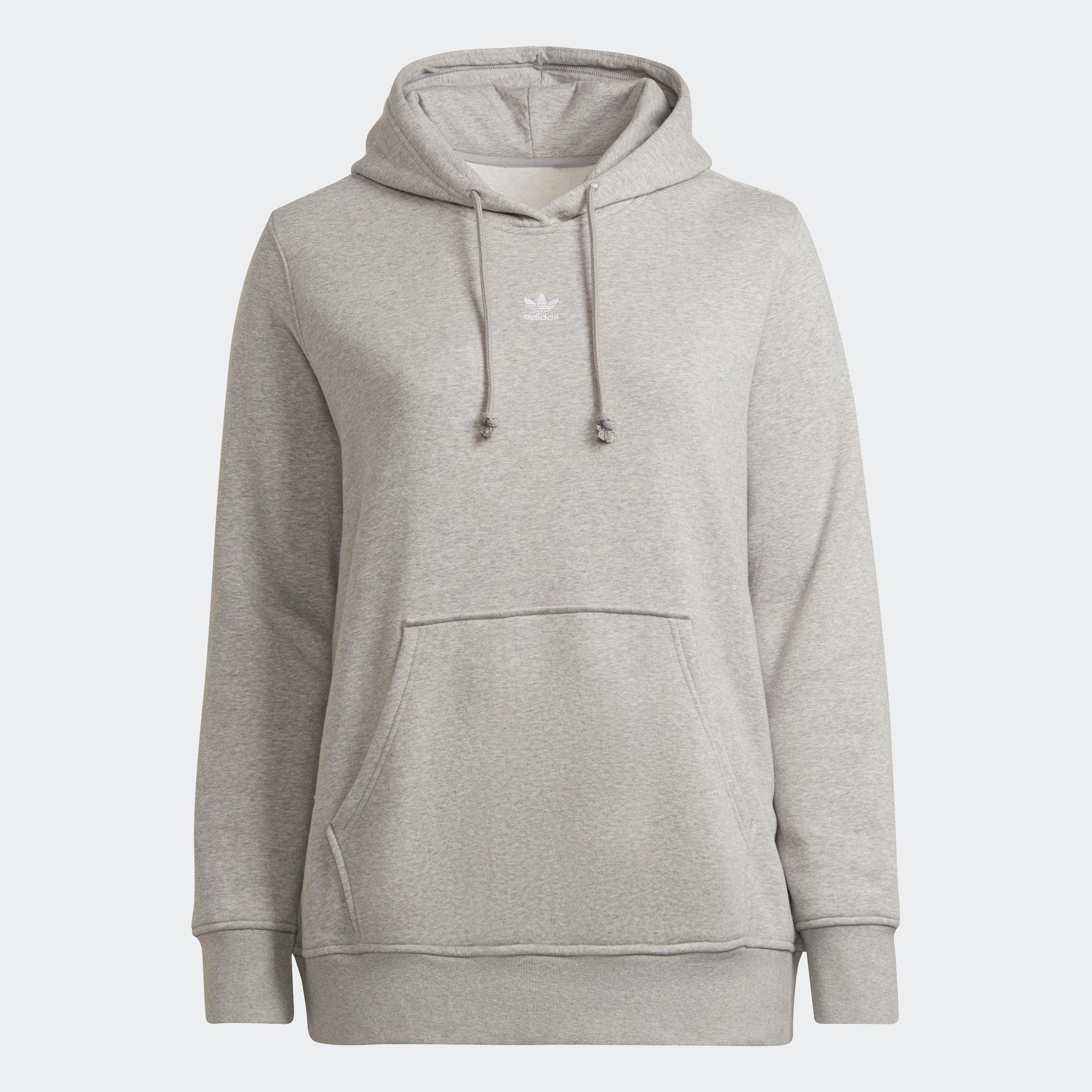 Adidas Originals Women's Adidas Adicolor Essentials Hoodie (plus Size) In Grey