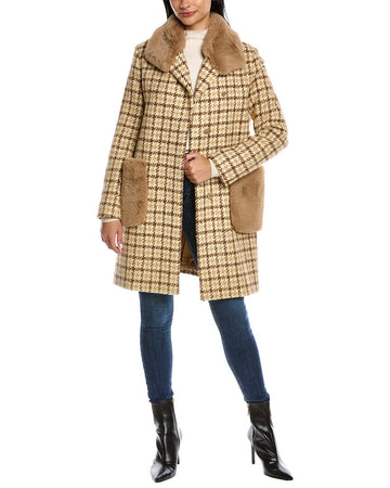 Cinzia Rocca Icons wool & alpaca-blend coat