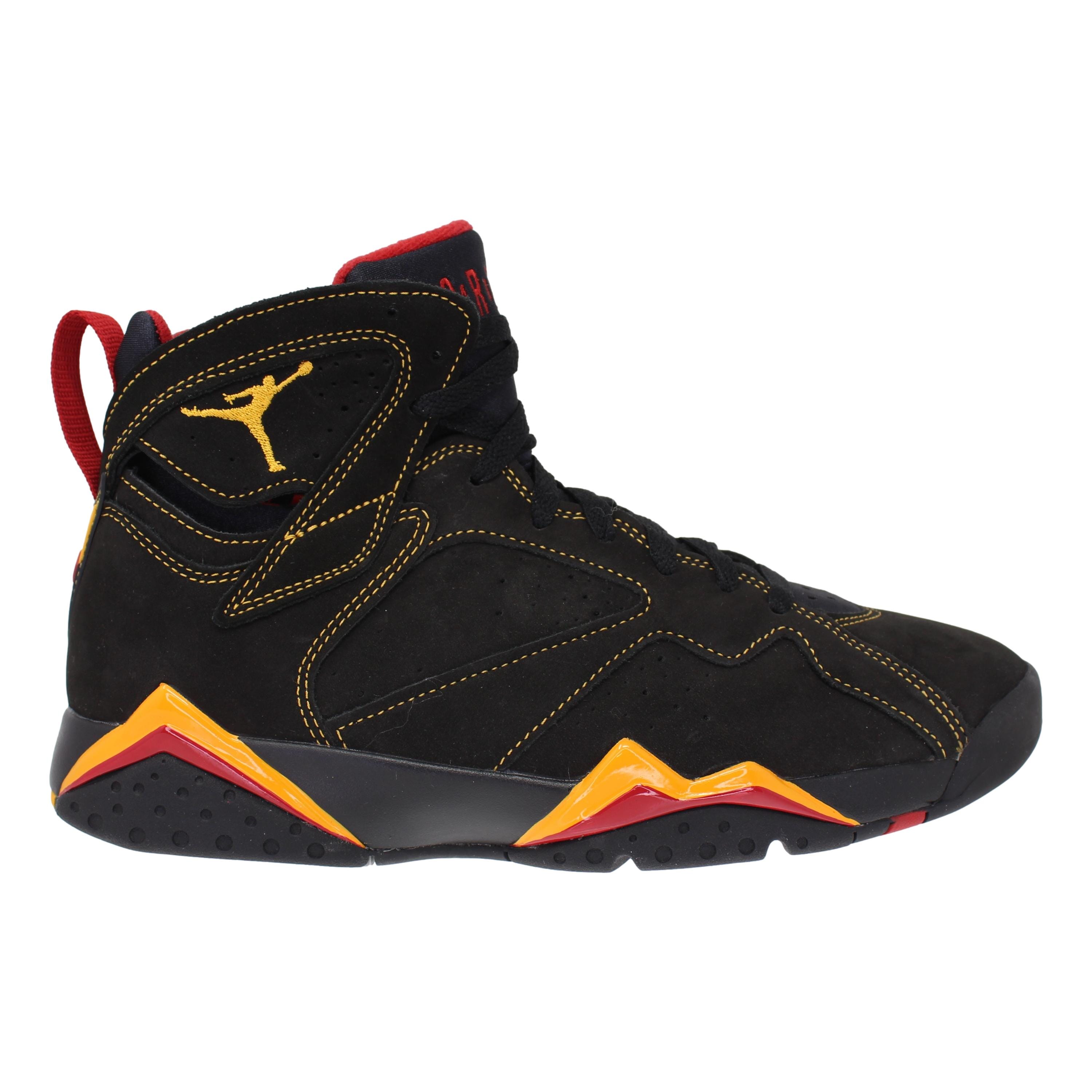 black red and yellow jordan 7