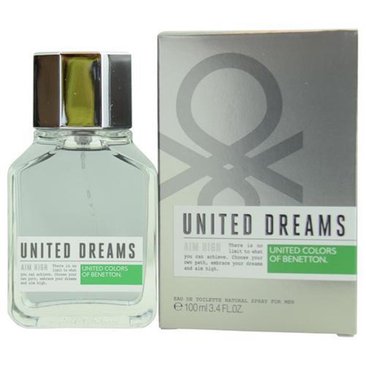 Shop Benetton 285673 3.4 oz United Dreams Aim High Eau De Toilette Spray