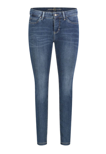 Mac dream skinny jeans in blue authentic