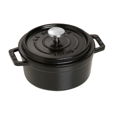 MasterPan 7 qt Non Stick Cast Aluminum Dutch Oven 11 in Black