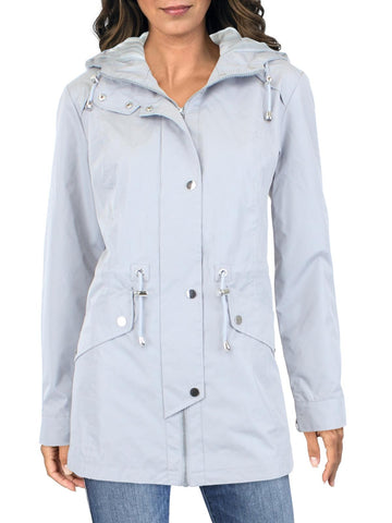 INTL d.e.t.a.i.l.s womens lightweight short raincoat