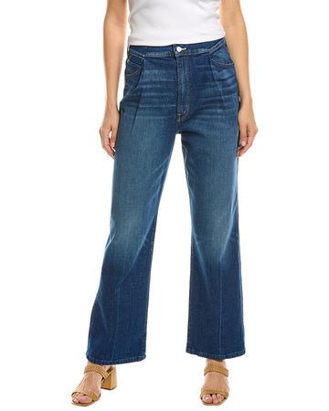 MOTHER the pinch sneak bad reputation wide leg jean