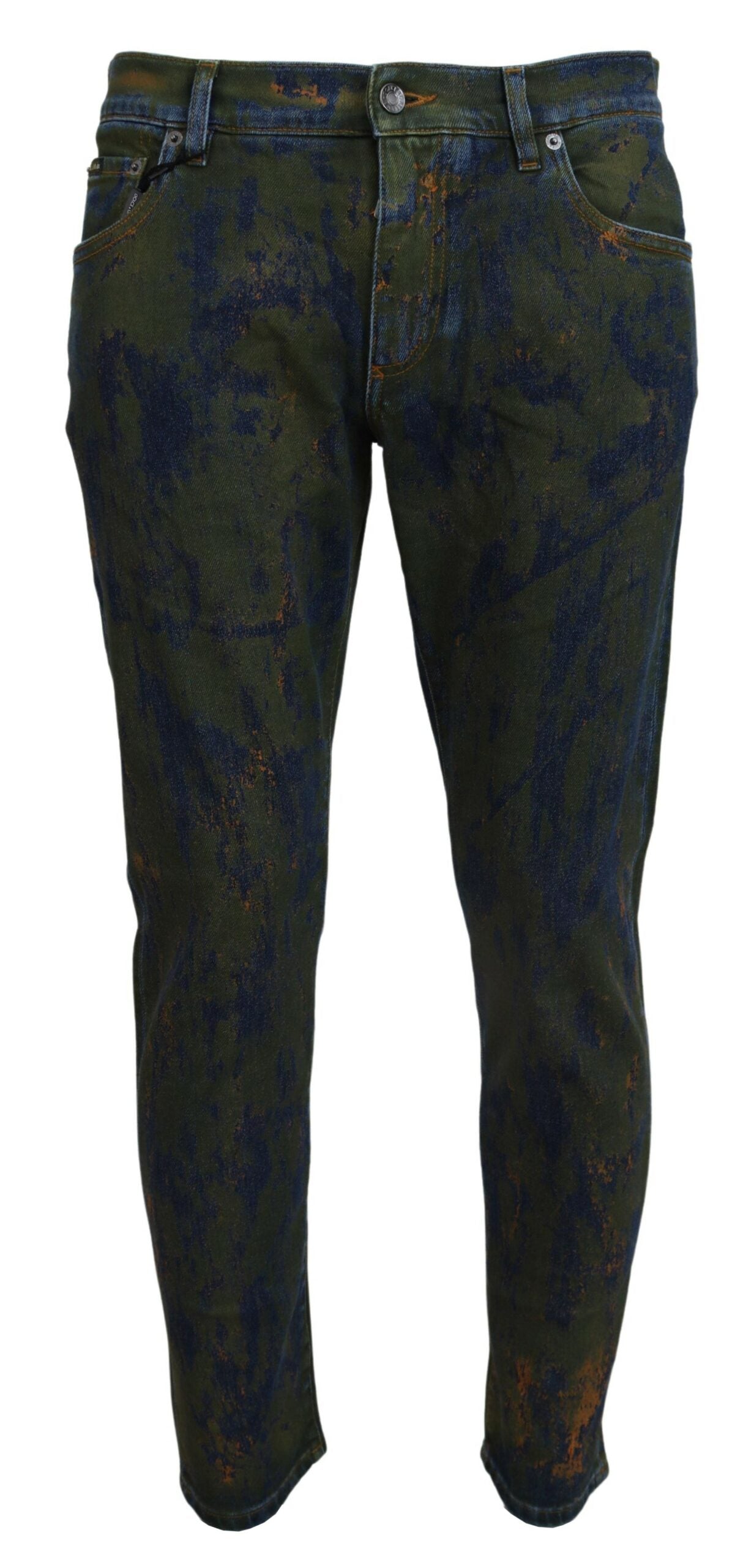 DOLCE & GABBANA Dolce & Gabbana blue  Skinny Cotton blue Men's Jeans