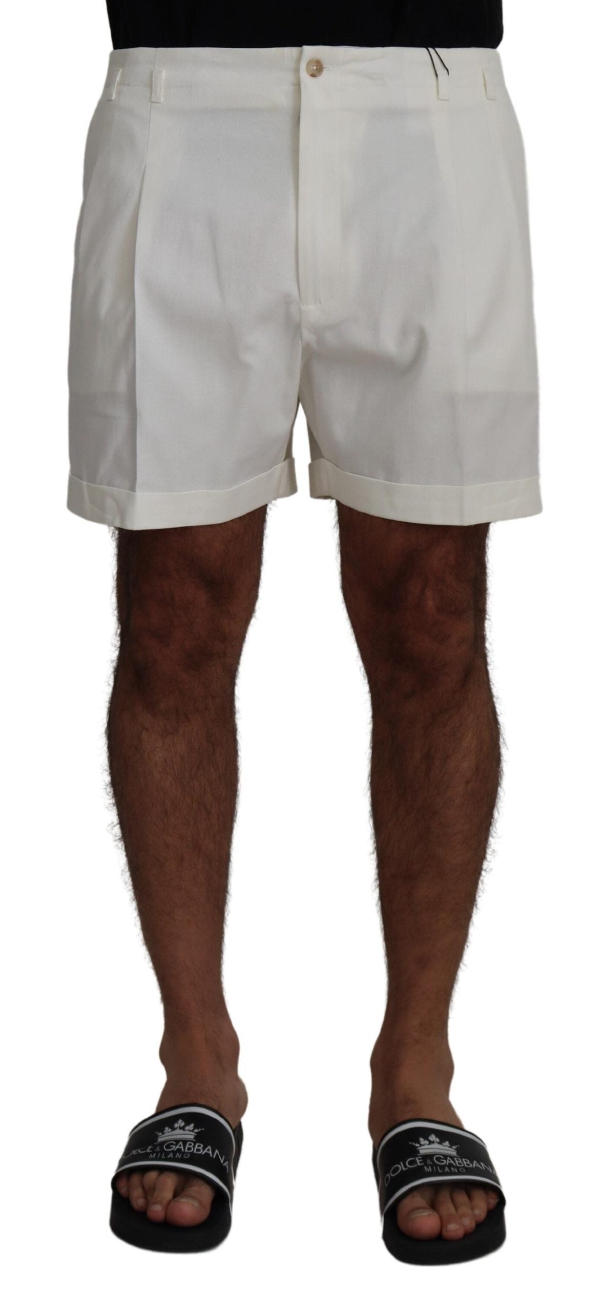 DOLCE & GABBANA Dolce & Gabbana  Cotton Bermuda Casual Men's Shorts