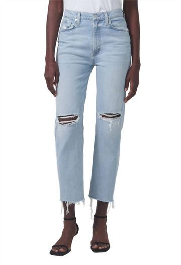 Citizens Of Humanity daphne high rise crop stovepipe jean in chakra