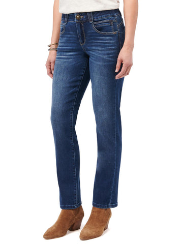 Democracy high rise straight jean in dark wash