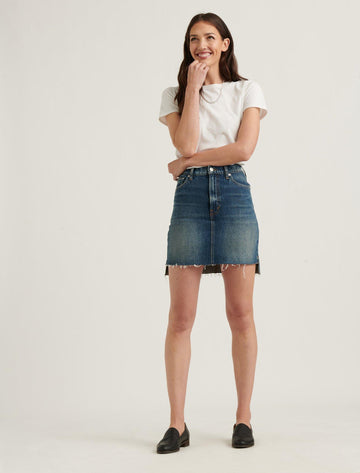 Lucky Brand womens mid rise mini skirt