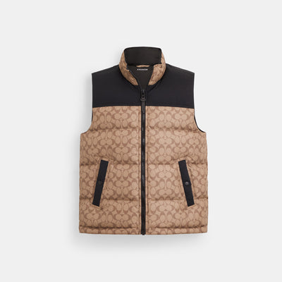 Coach Outlet Heritage Reversible Jacket - Brown
