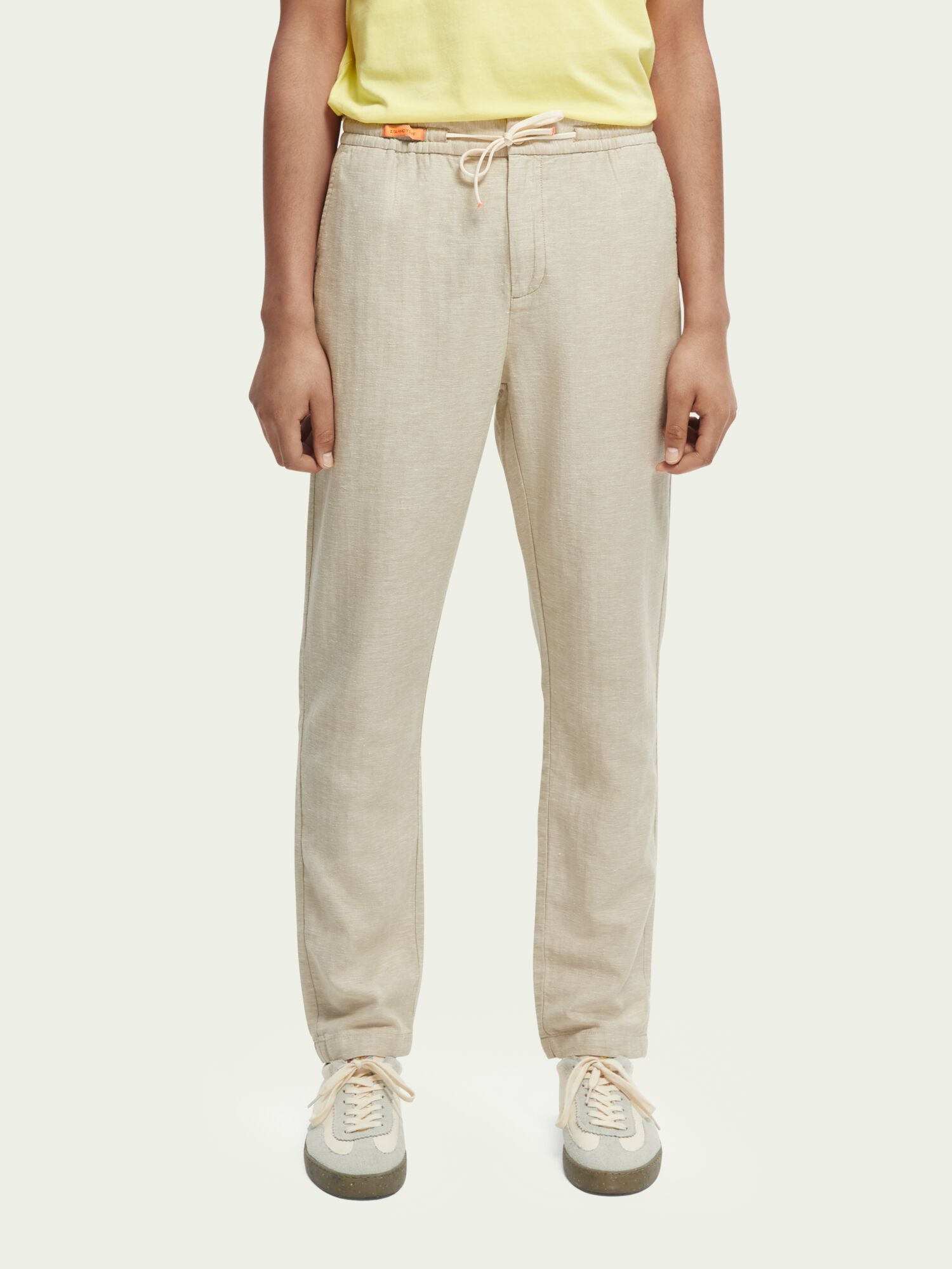 SCOTCH & SODA Scotch & Soda Warren Regular Straight-fit Linen-blend Jogger