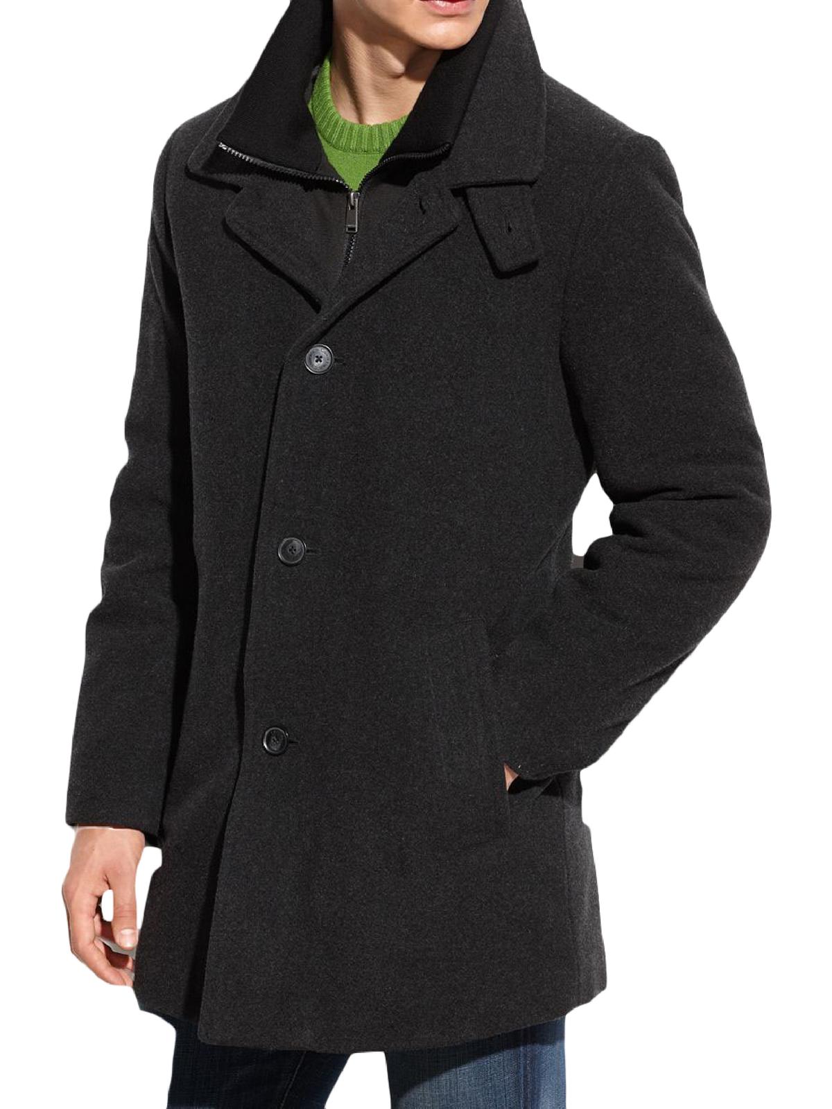 afdeling spoor onderwerp Calvin Klein Coleman Wool-blend Overcoat In Grey | ModeSens