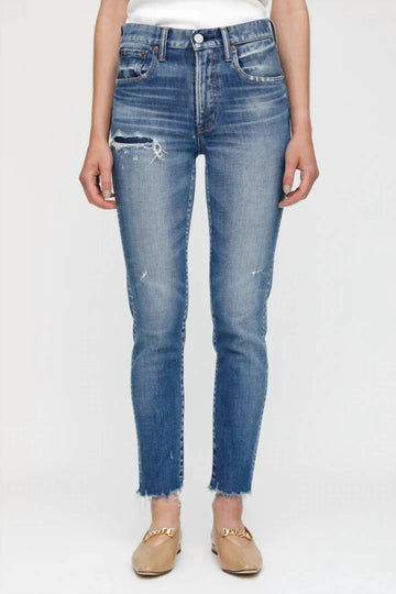 Moussy hammond skinny-hi jean in blue