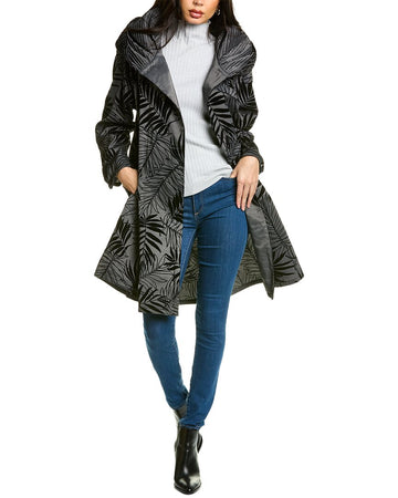 Mycra pac donatella reversible short coat