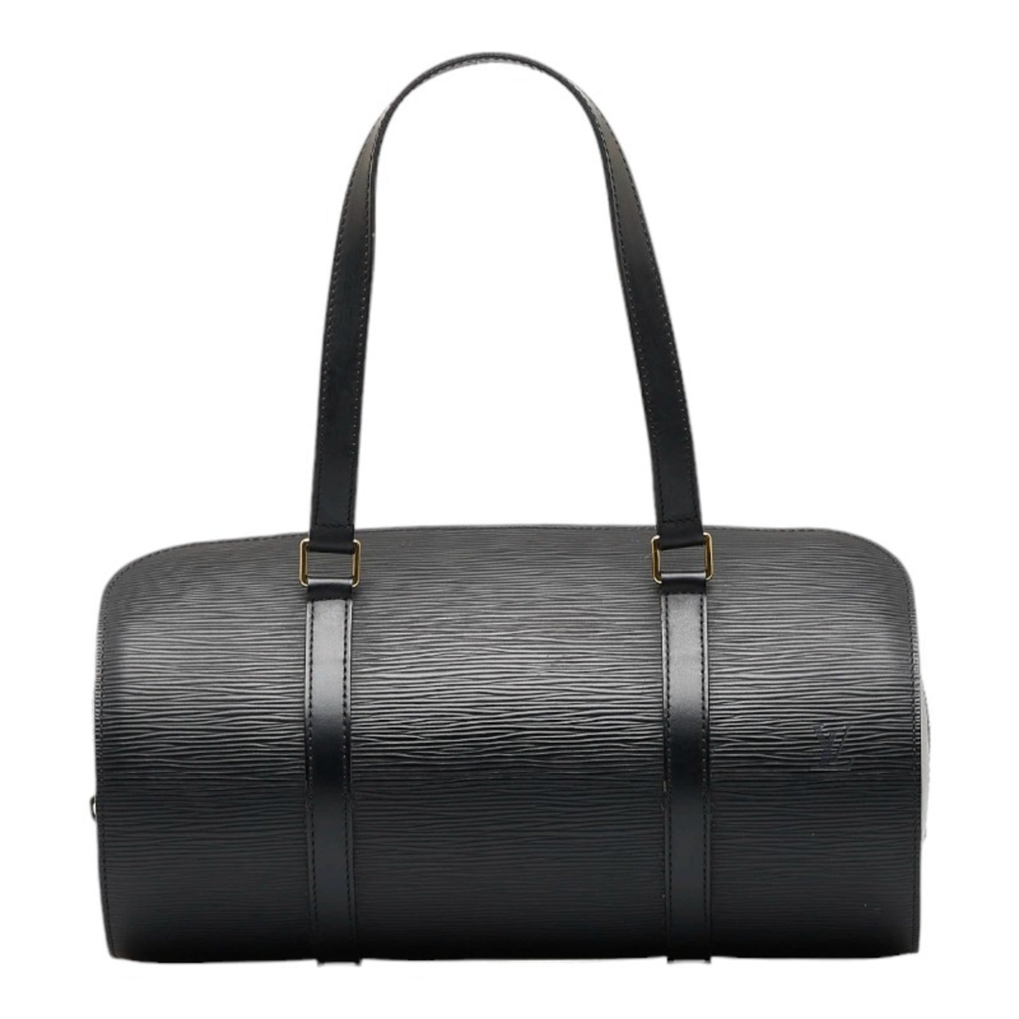 Soufflot handbag Louis Vuitton Black in Synthetic - 34666551