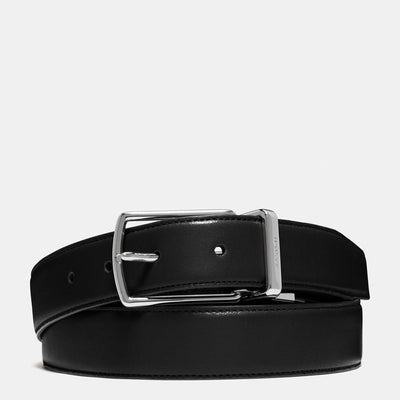 Crookhorndavis Men's Ciga Calfskin Leather Casual Belt With