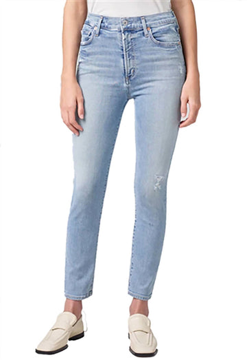 Citizens Of Humanity olivia crop high rise slim jean in dante