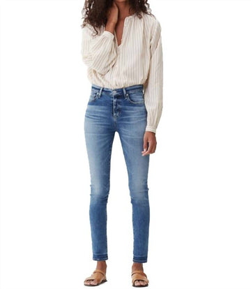 Citizens Of Humanity harlow ankle high rise slim jean in light wash