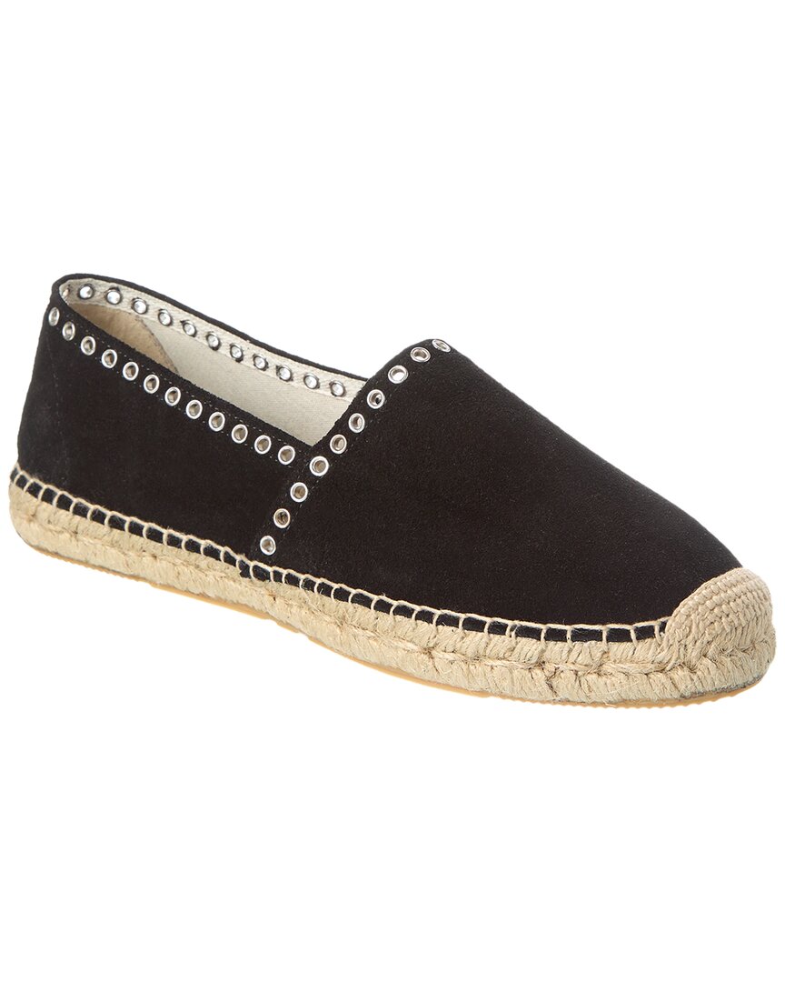 Shop Isabel Marant Canae Suede Espadrille In Black