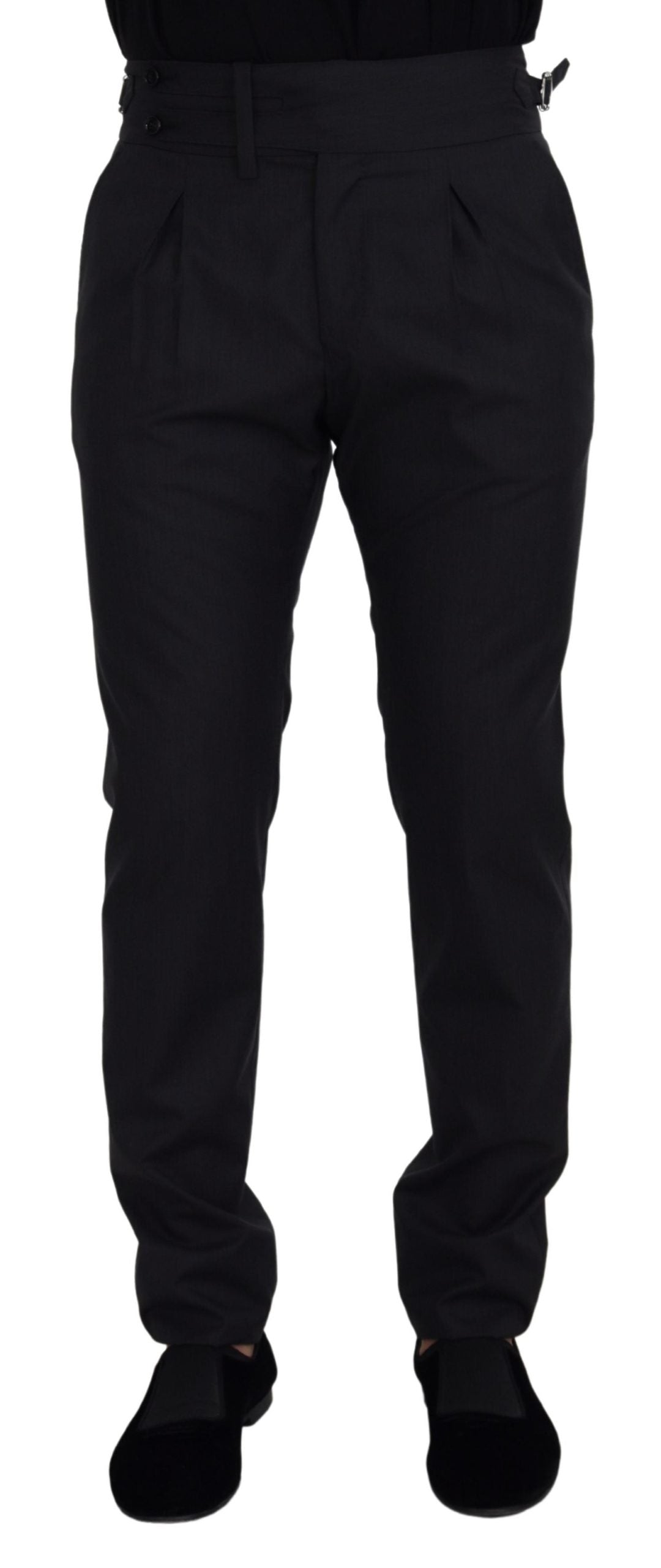 DOLCE & GABBANA Dolce & Gabbana   Solid Men Formal Men's Pants