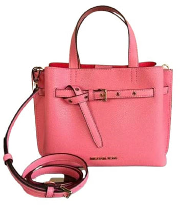 Michael Kors Carmen Large North South Top Zip Tote Sherbert Saffiano Leather